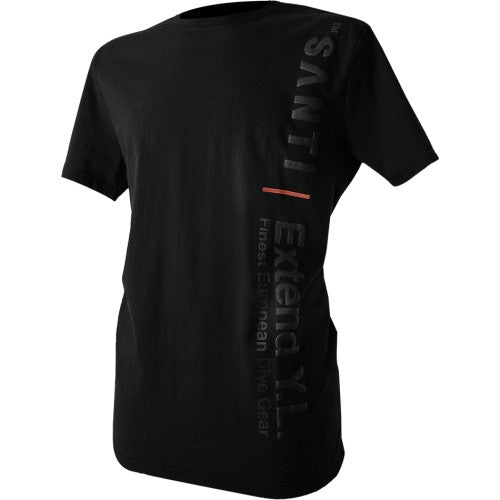 Santi Flock T- Shirt black