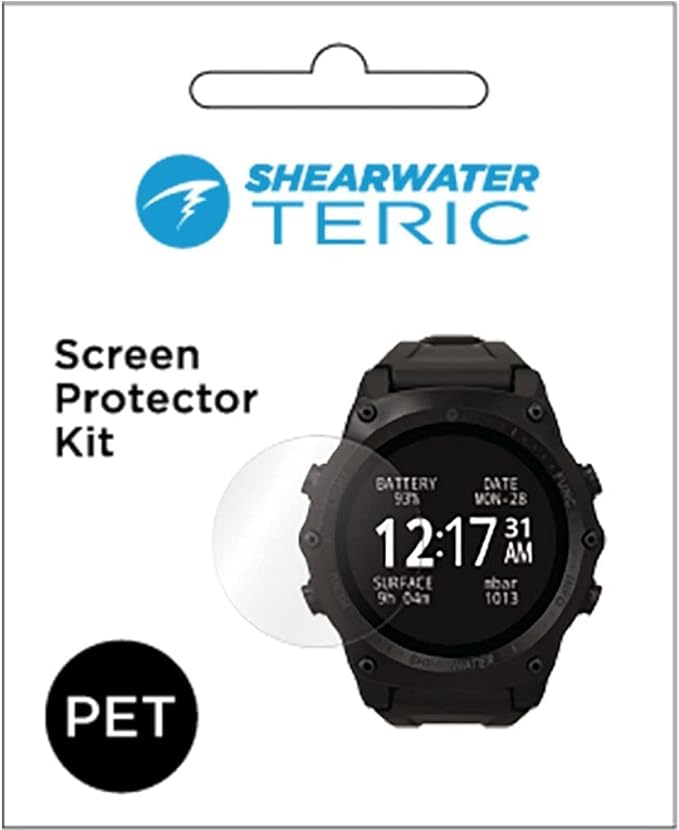Shearwater Teric Dive Computer Screen Protector Kit