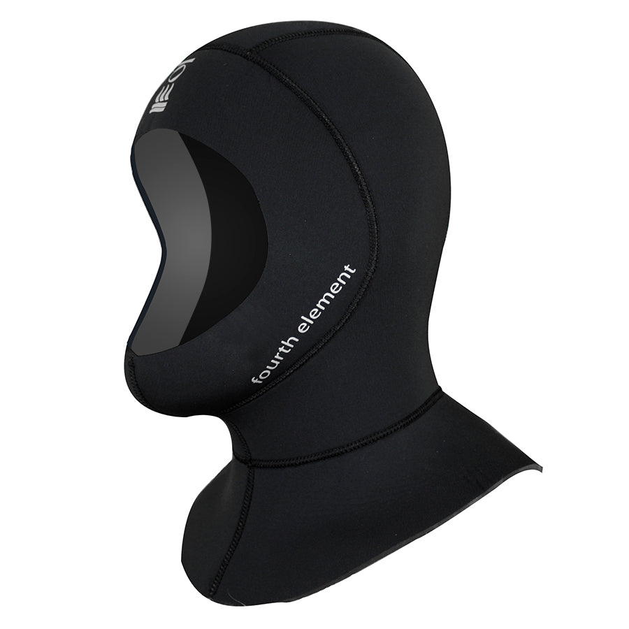 Fourth element 7mm cold water hood with warmneck