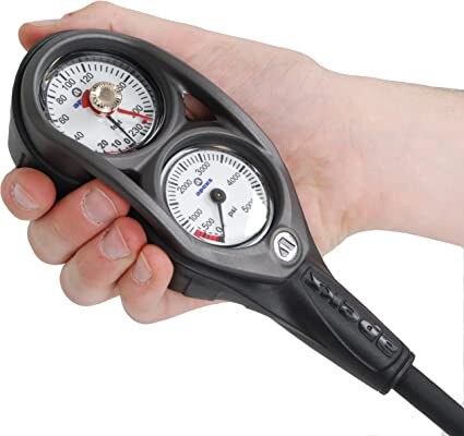2 GAUGE CONSOLE - PRESSURE AND DEPTH