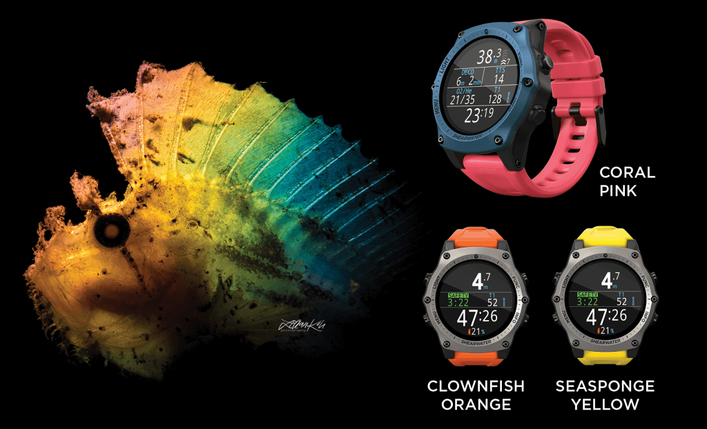 Shearwater Teric Watch Strap (dual & single colour options)