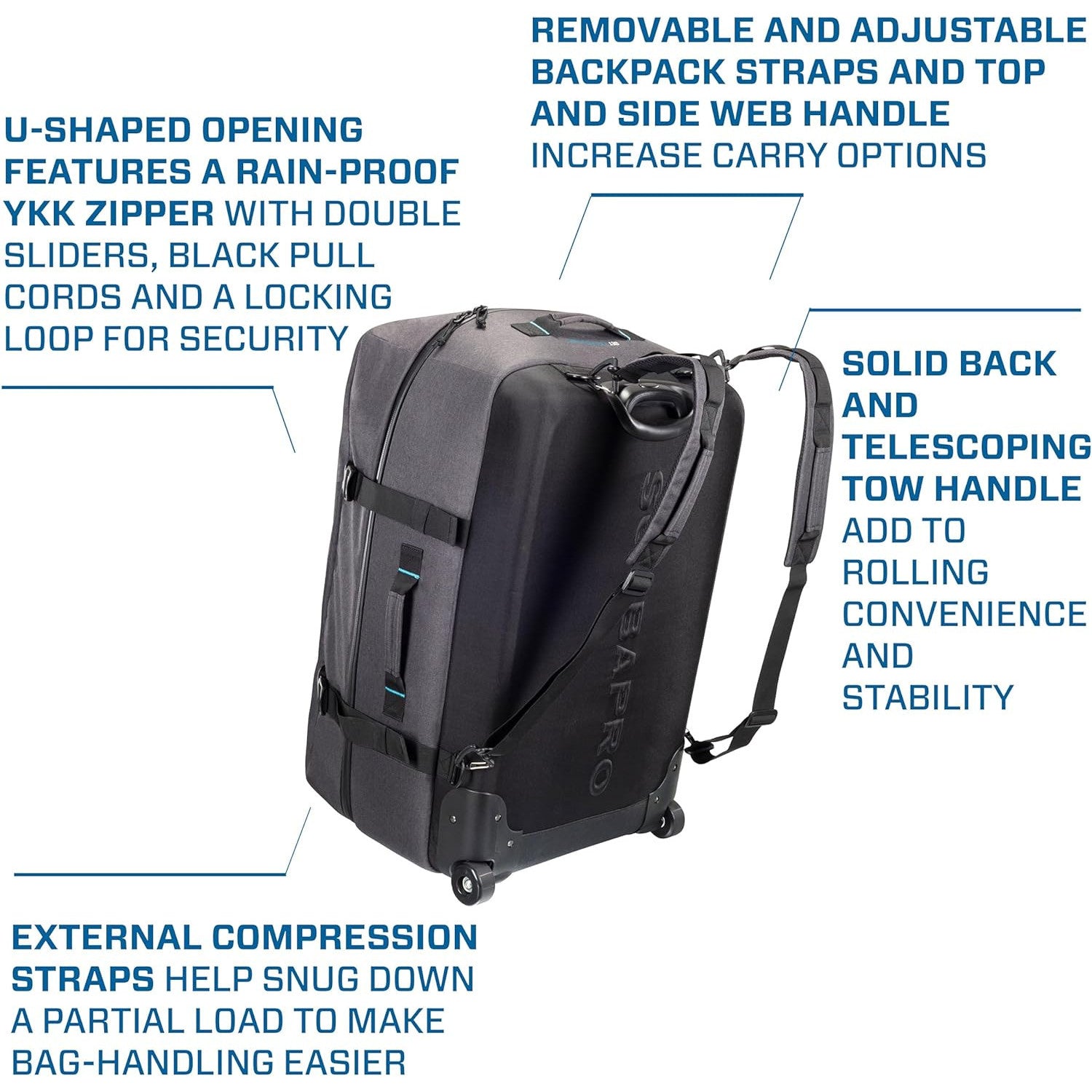 Scubapro Definition 130 Premium Roller bag