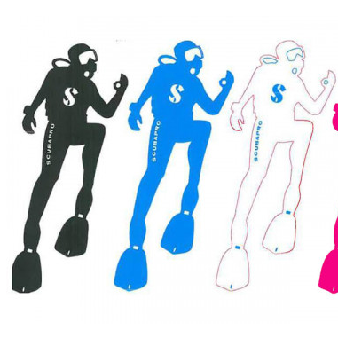 Scubapro Diver Sticker