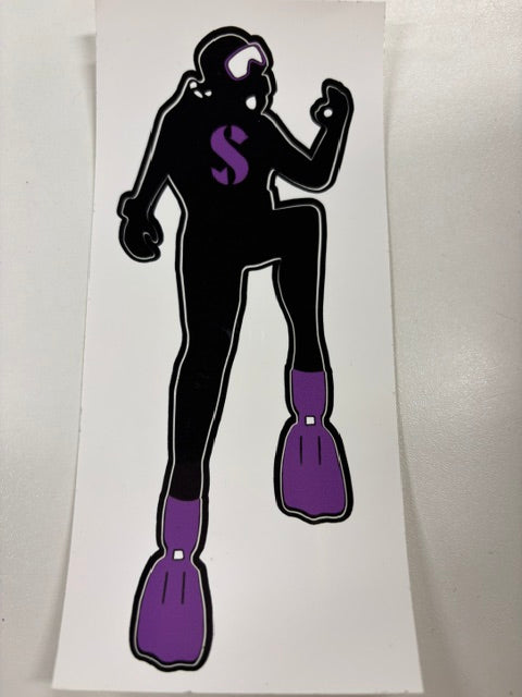 Scubapro Diver Sticker