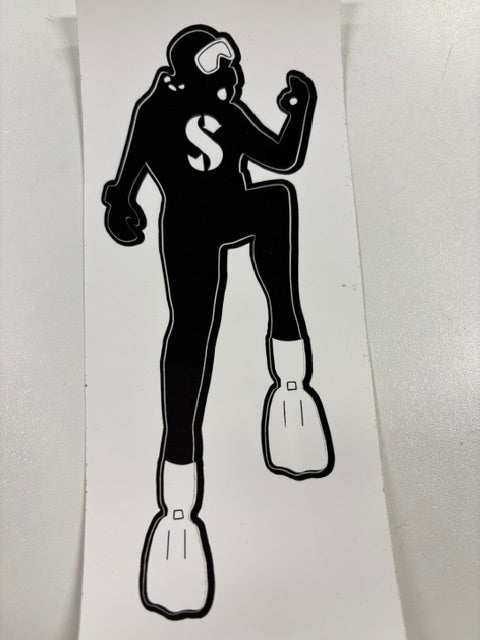 Scubapro Diver Sticker