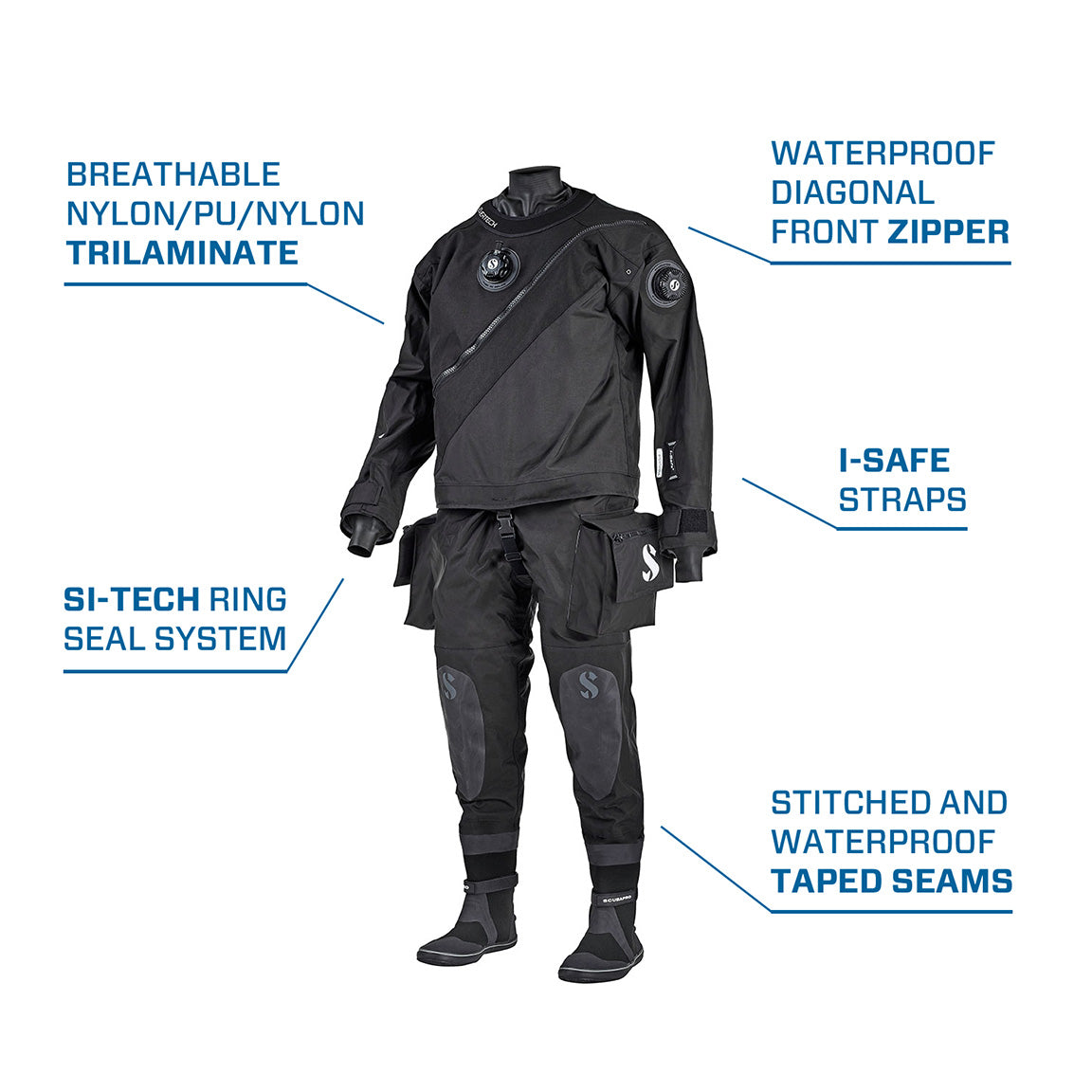 Scubapro Evertech Breathable Drysuit