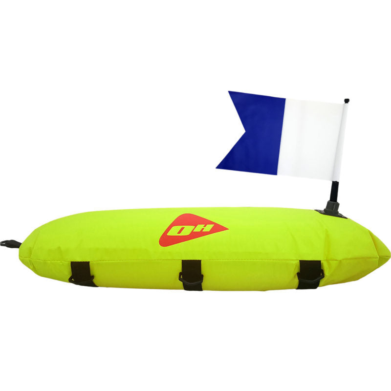Ocean Hunter float with flag (YELLOW)