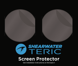 Shearwater Teric Dive Computer Screen Protector Kit