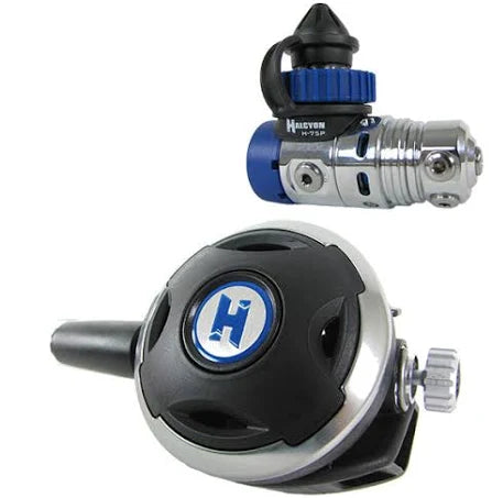 Halcyon Halo / H-75P Single cylinder diver Regulator Set