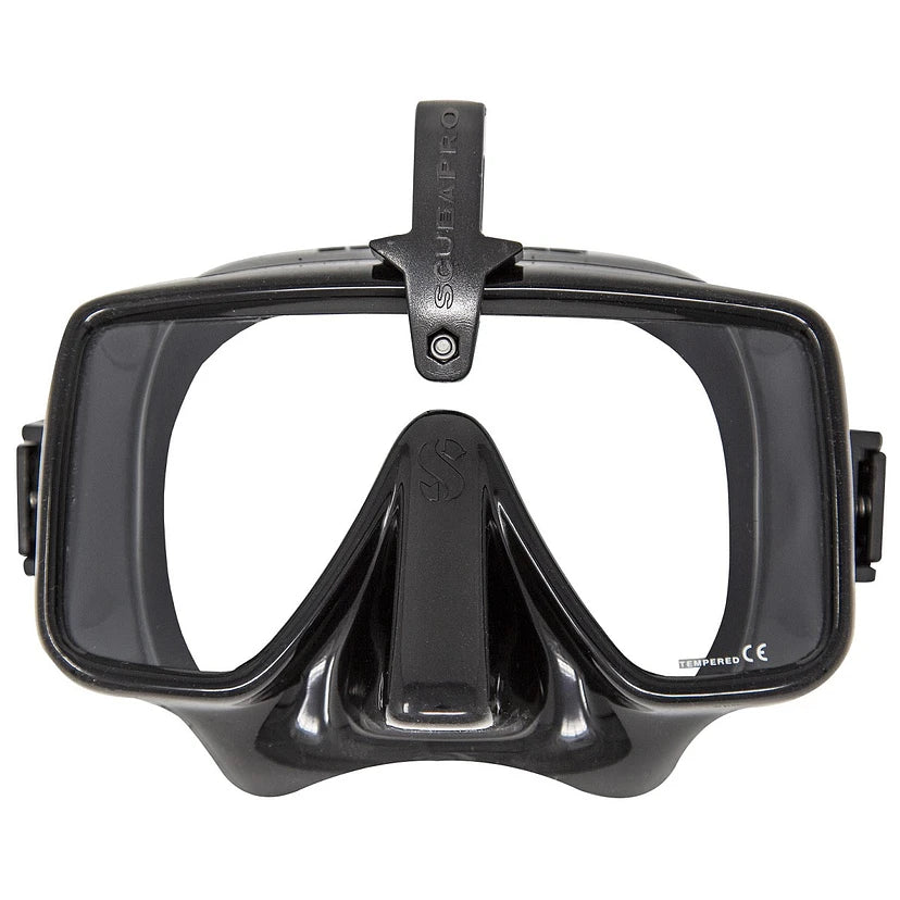 Scubapro GALILEO HUD HANDS-FREE COMPUTER FRAMELESS MASK, BLACK