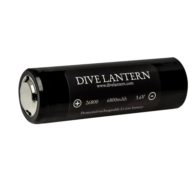 Dive Lantern Battery 26800 6800mAh 3.6V (compatible with D17)