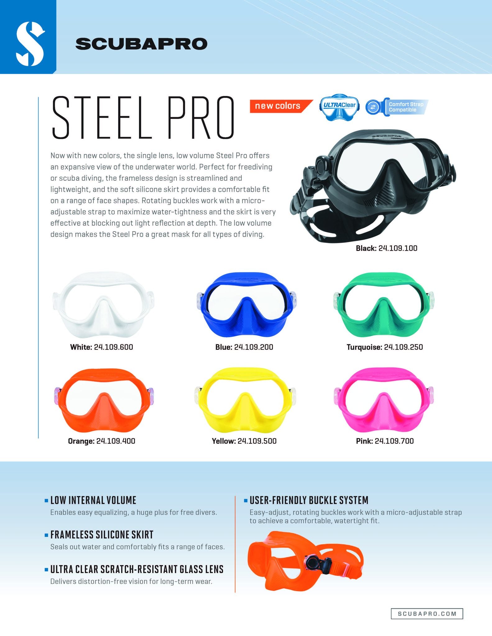 Scubapro Steel Pro Mask