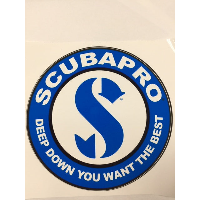 Scubapro Deep down you want the best Sticker