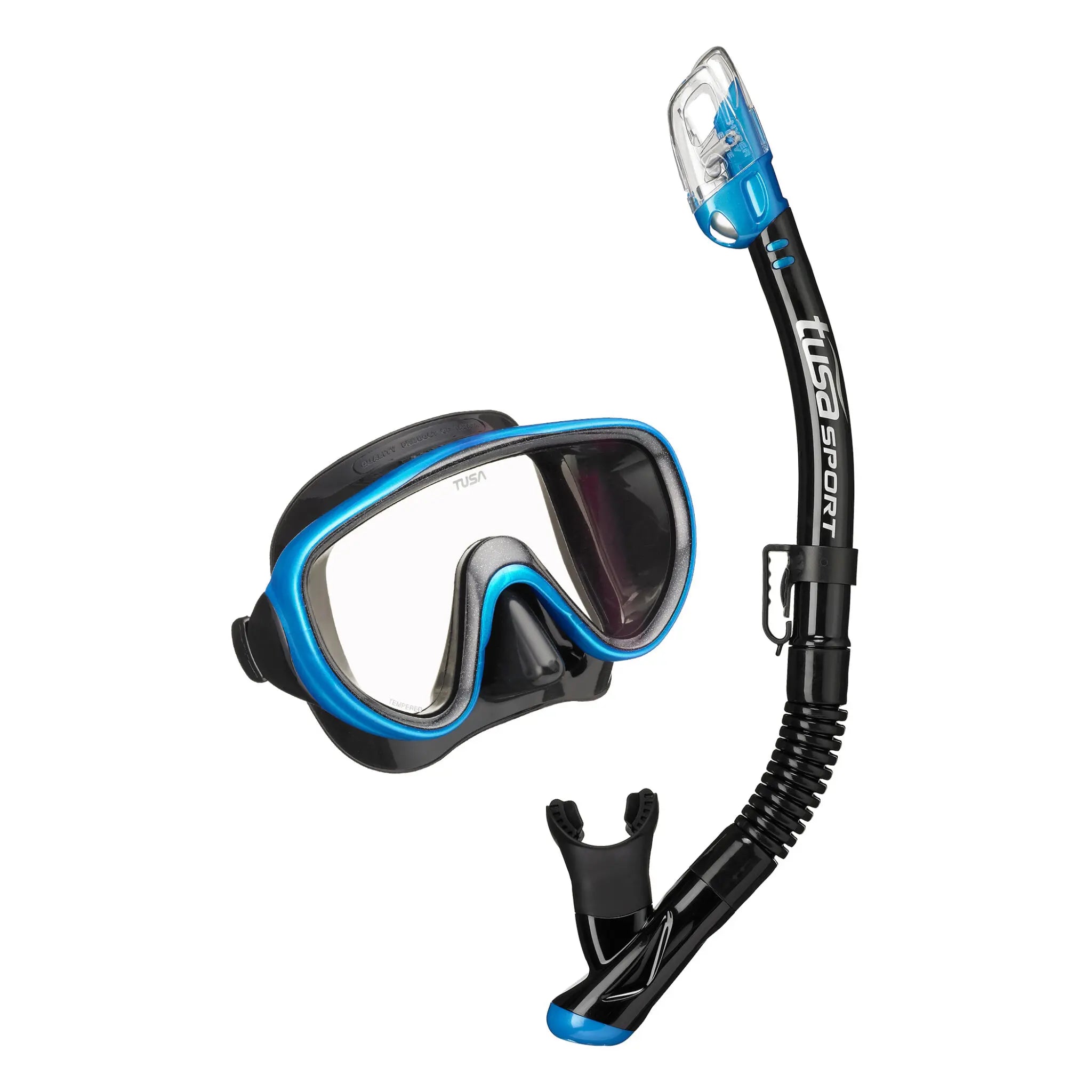 Tusa Snorkelling Mask & Snorkel Set, Serene Adult Combo