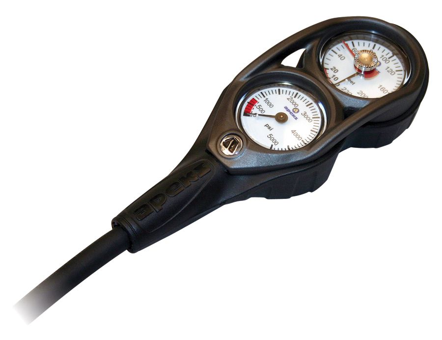2 GAUGE CONSOLE - PRESSURE AND DEPTH