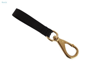 Trident Brass Catch Bag snap & belt loop