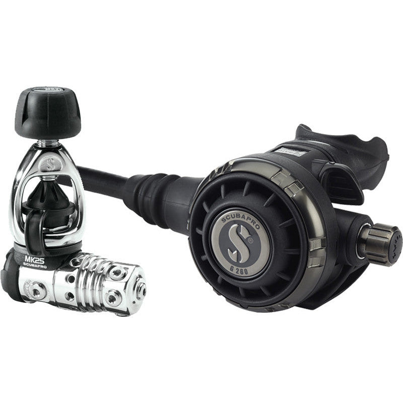 scubapro mk-25EVO / g260 black tec
