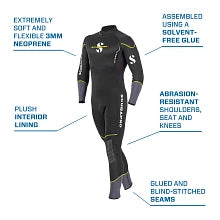Scubapro Sport 3mm Mens Wetsuit