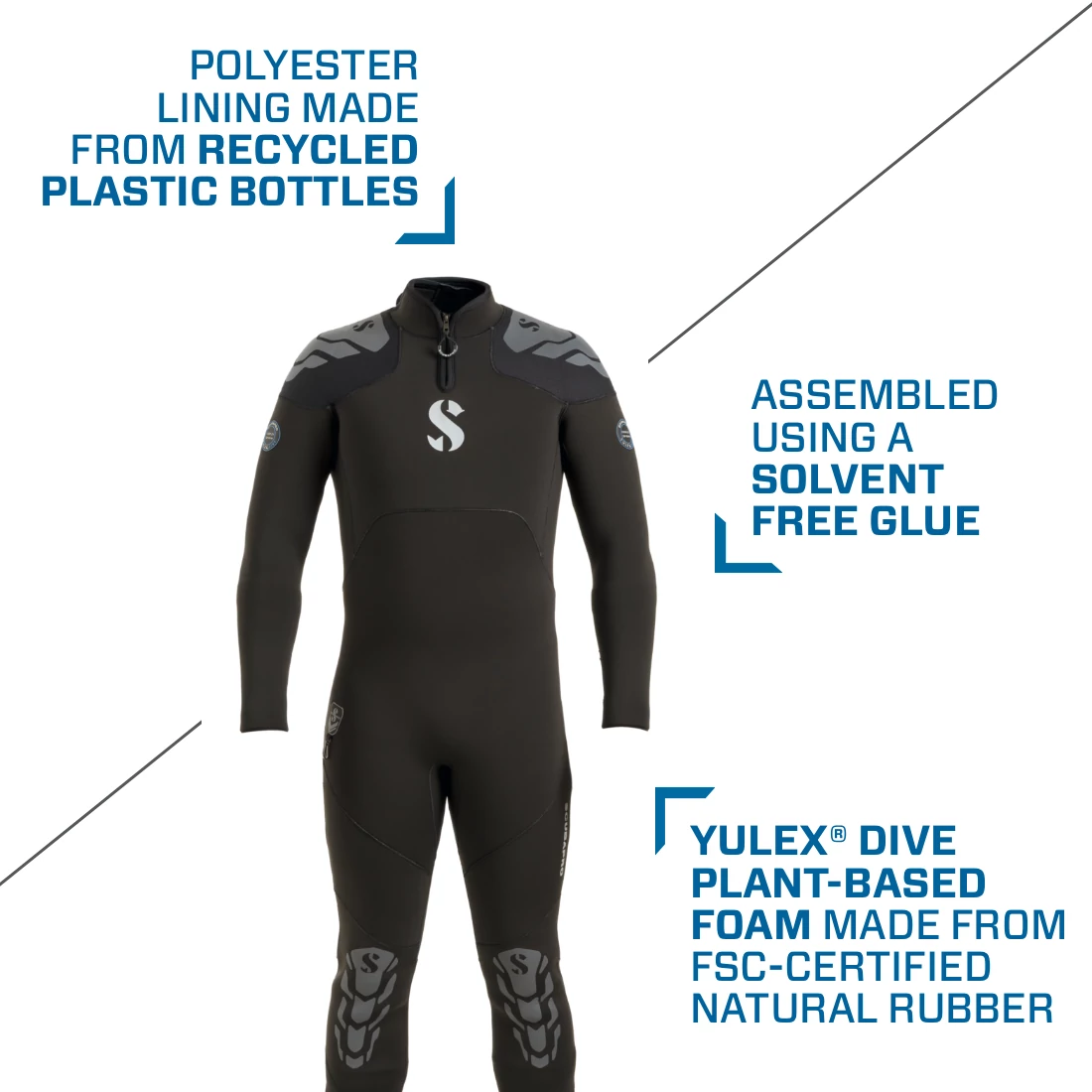 Scubapro Everflex Yulex 7.5mm / 5.5mm Mens wetsuit